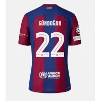 Barcelona Ilkay Gundogan #22 Hemmatröja 2023-24 Korta ärmar